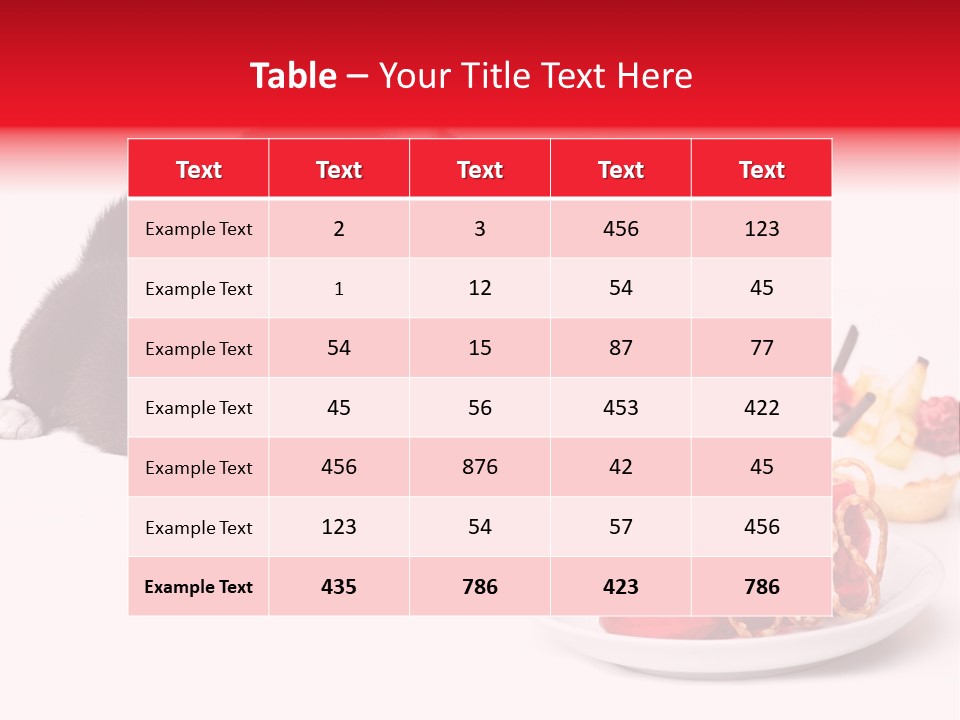 Young Top Puppy PowerPoint Template