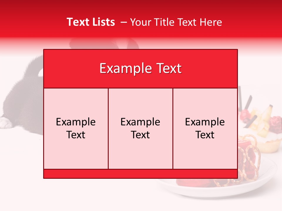 Young Top Puppy PowerPoint Template