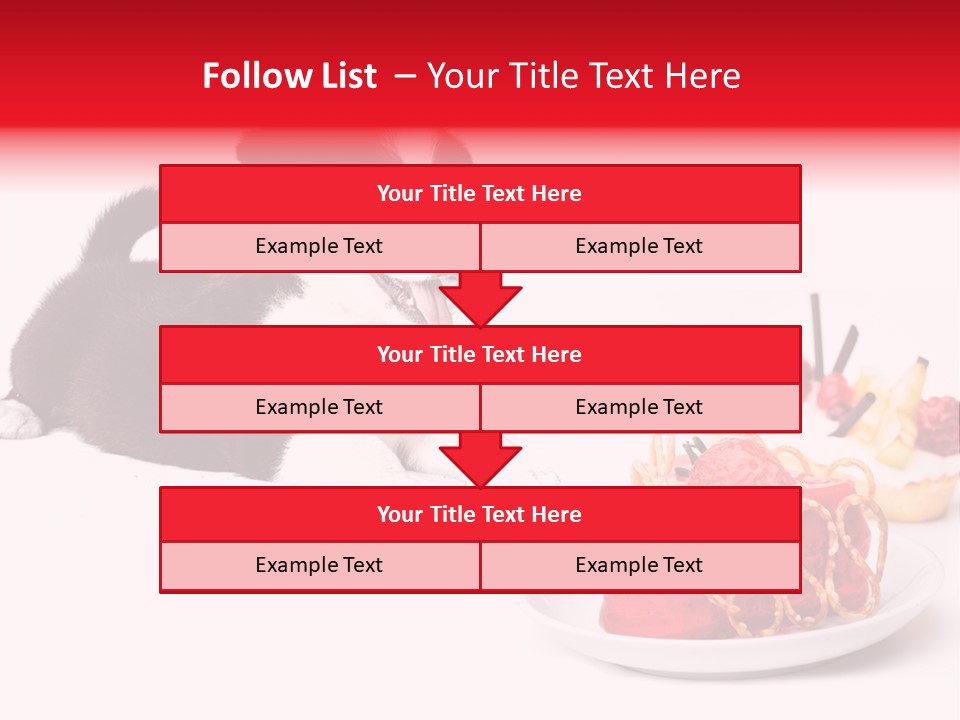Young Top Puppy PowerPoint Template