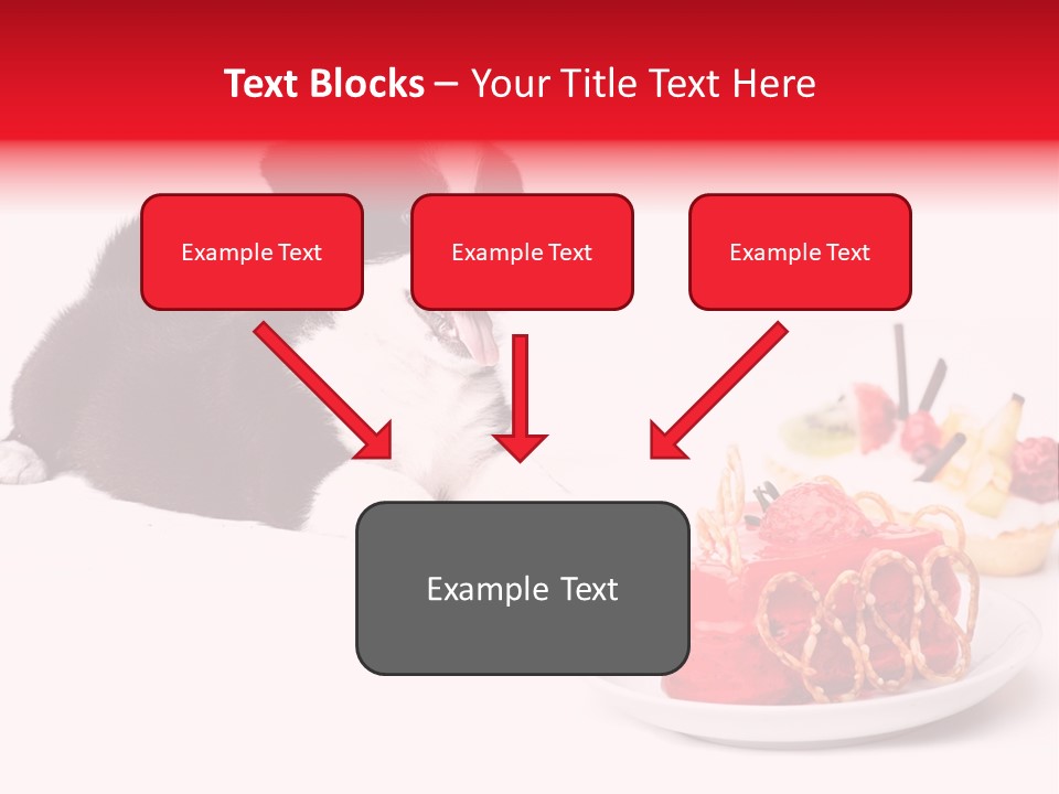 Young Top Puppy PowerPoint Template