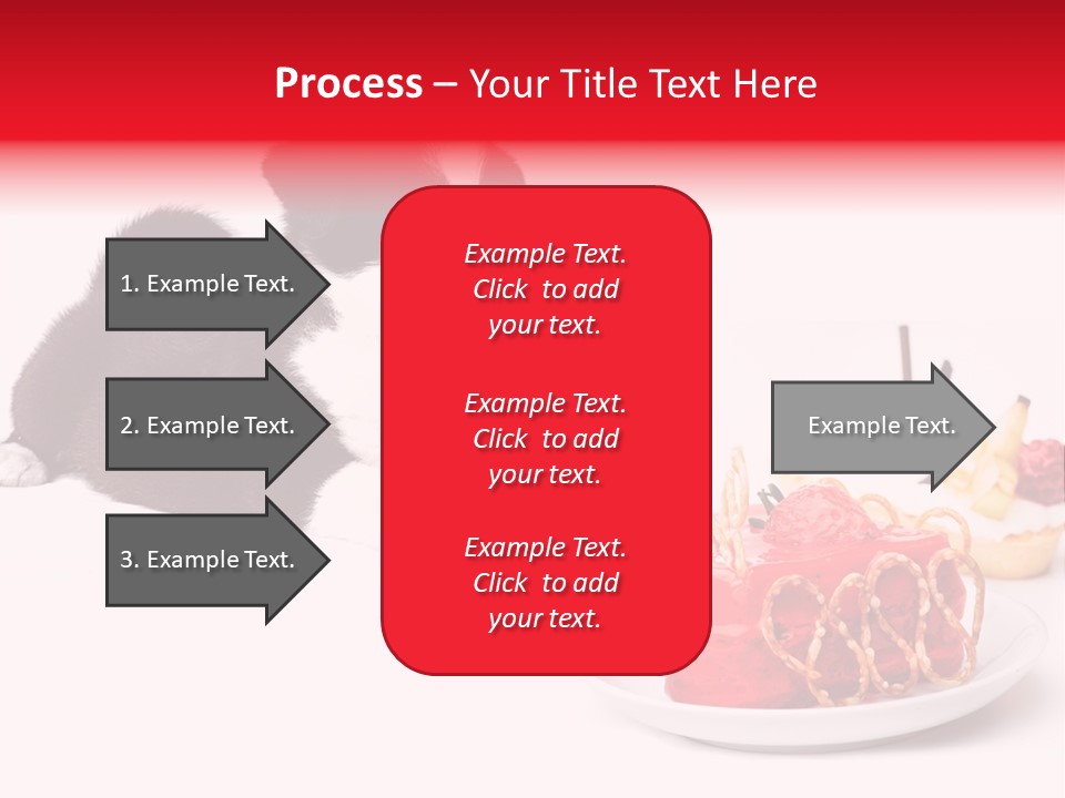 Young Top Puppy PowerPoint Template