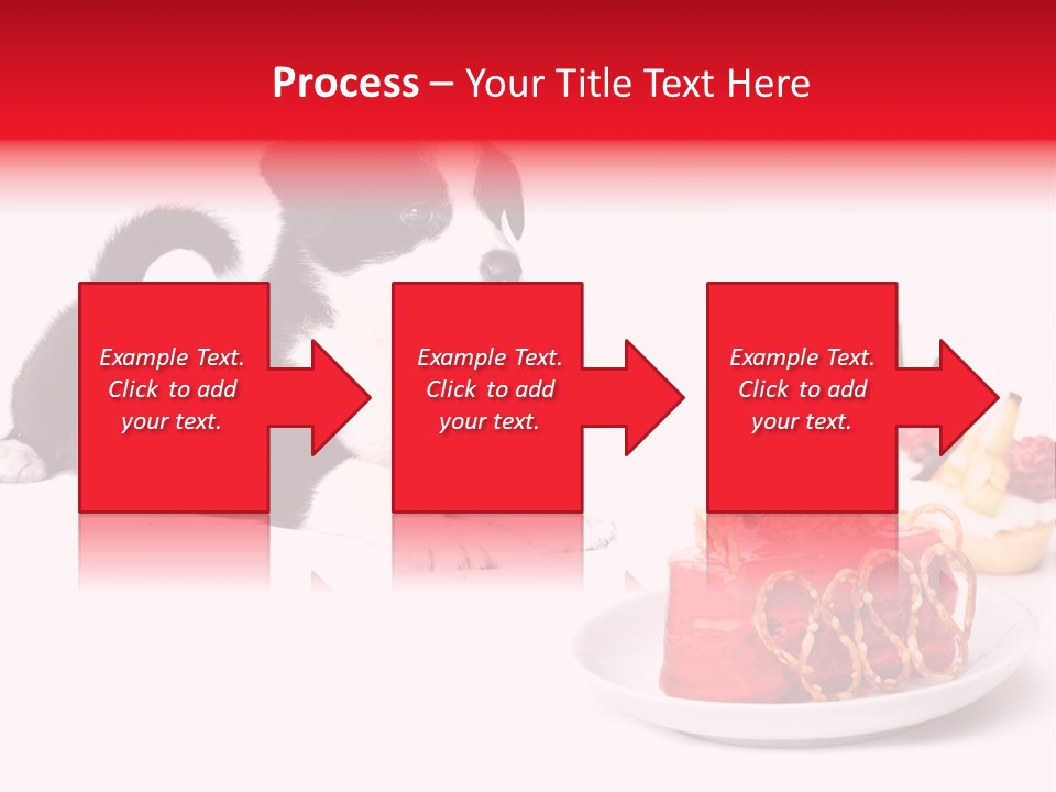 Young Top Puppy PowerPoint Template