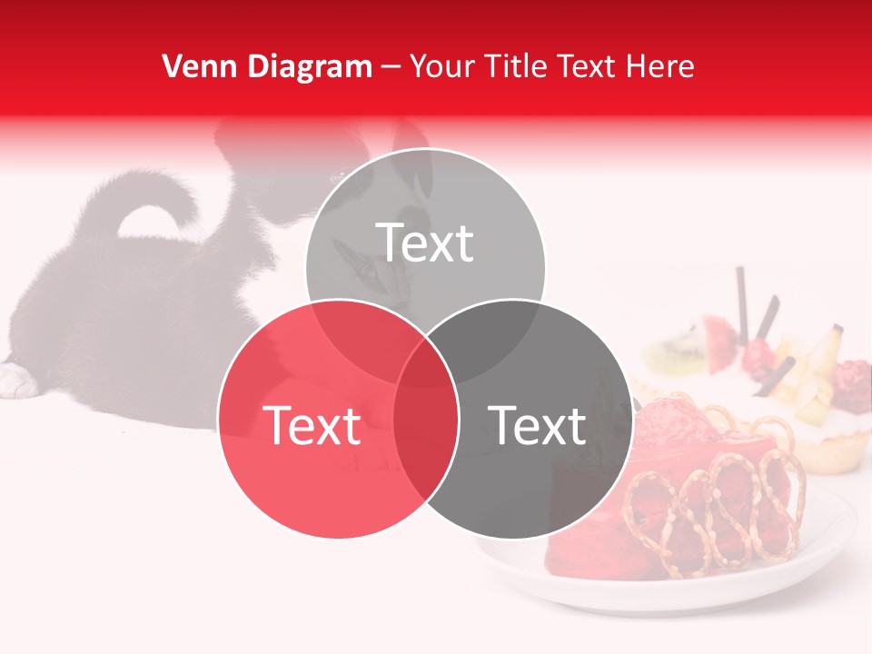 Young Top Puppy PowerPoint Template