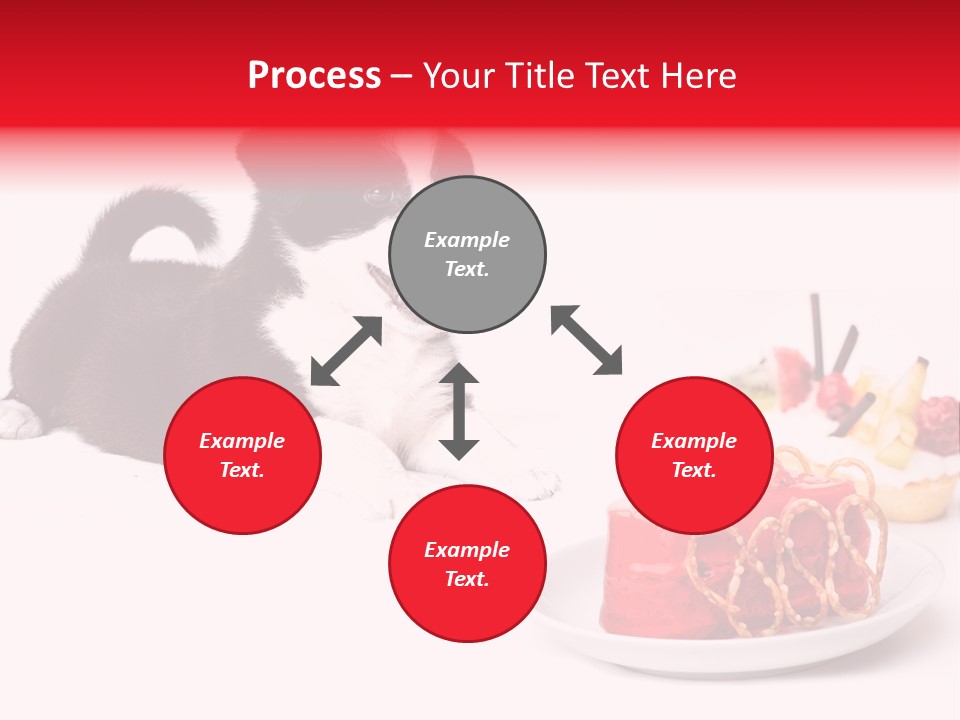 Young Top Puppy PowerPoint Template