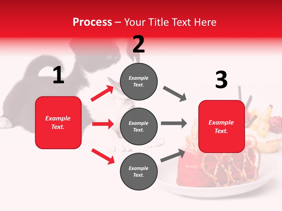 Young Top Puppy PowerPoint Template