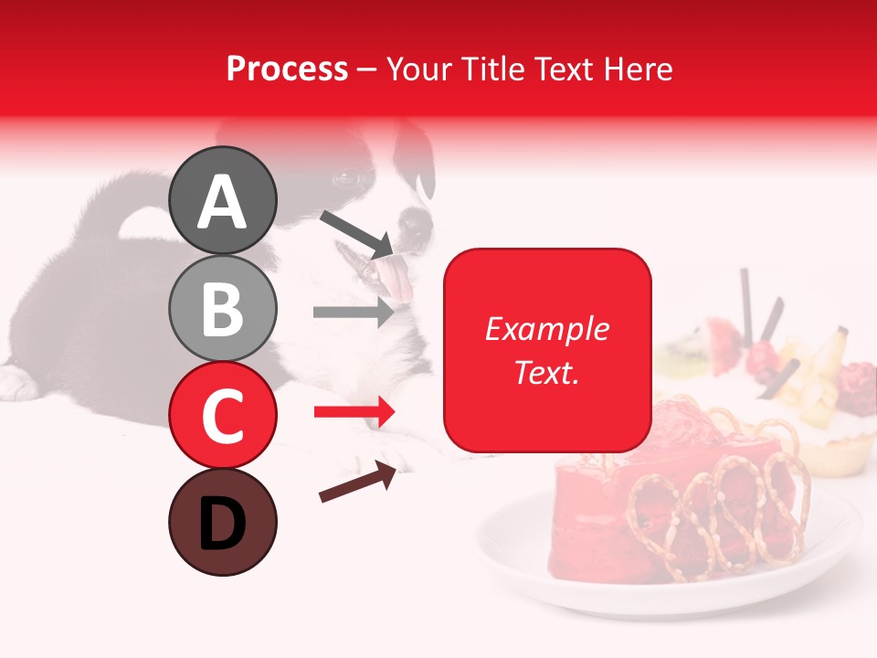 Young Top Puppy PowerPoint Template