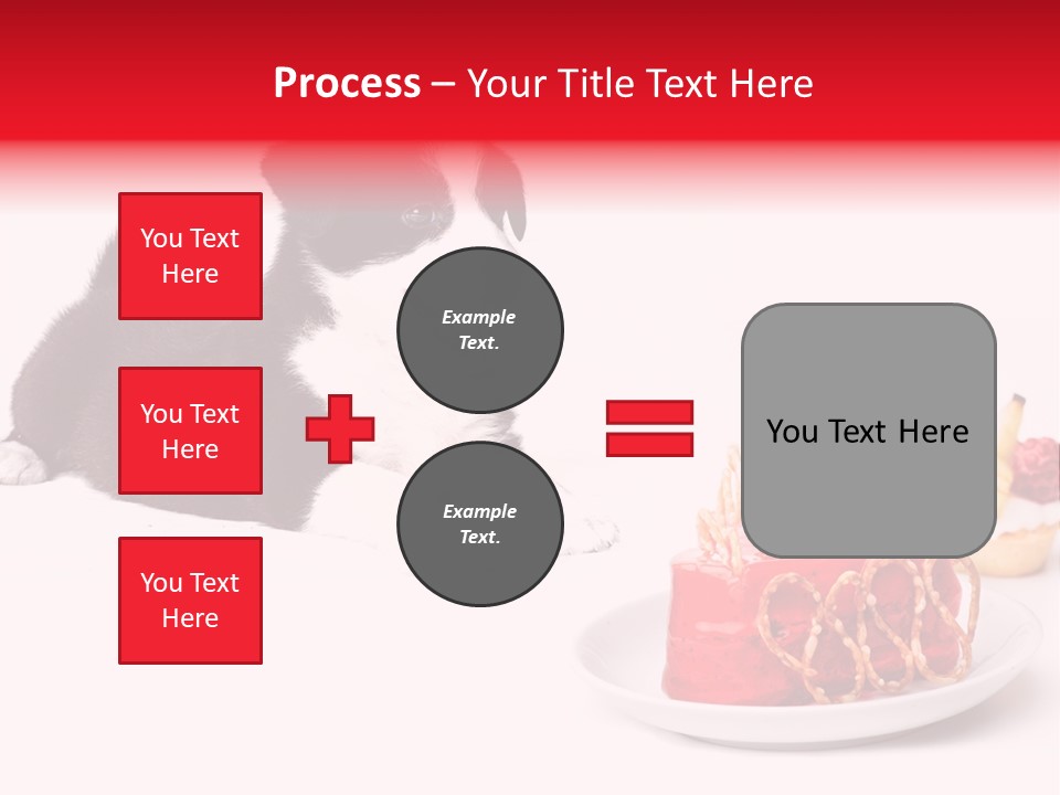 Young Top Puppy PowerPoint Template
