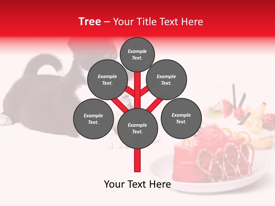 Young Top Puppy PowerPoint Template