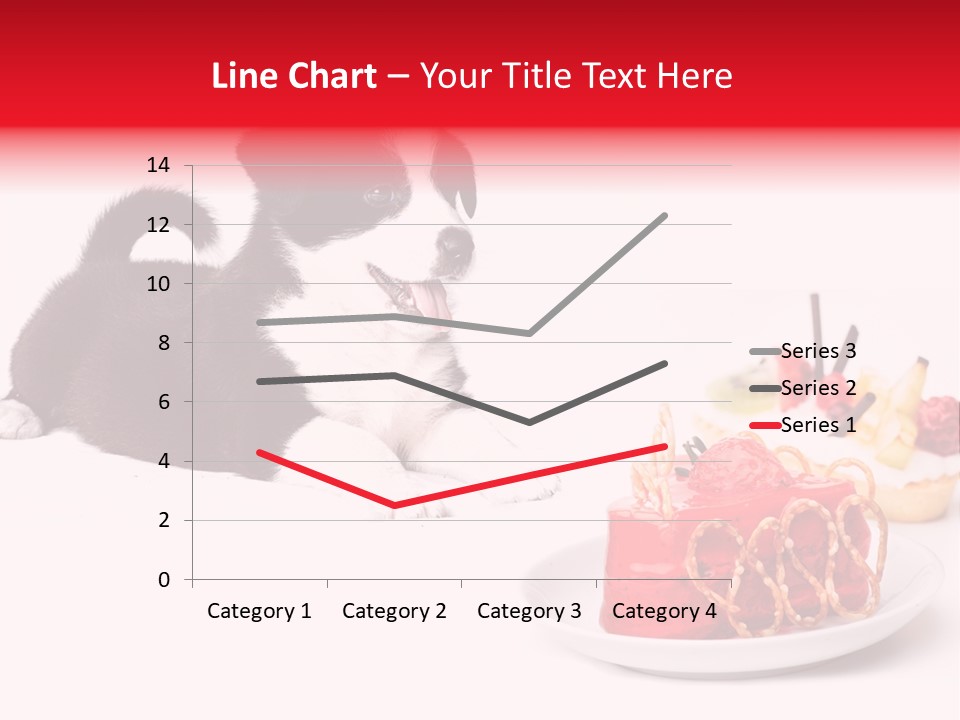 Young Top Puppy PowerPoint Template