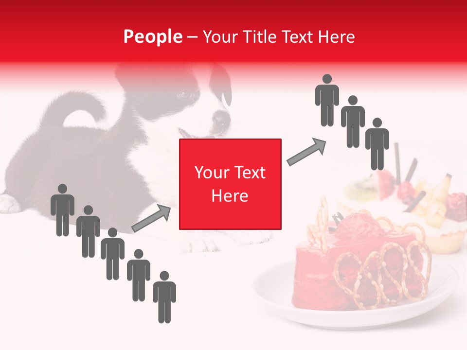 Young Top Puppy PowerPoint Template