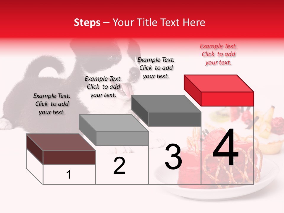 Young Top Puppy PowerPoint Template