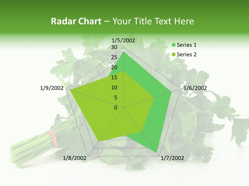Petroselinum Crispum Soup Spices PowerPoint Template