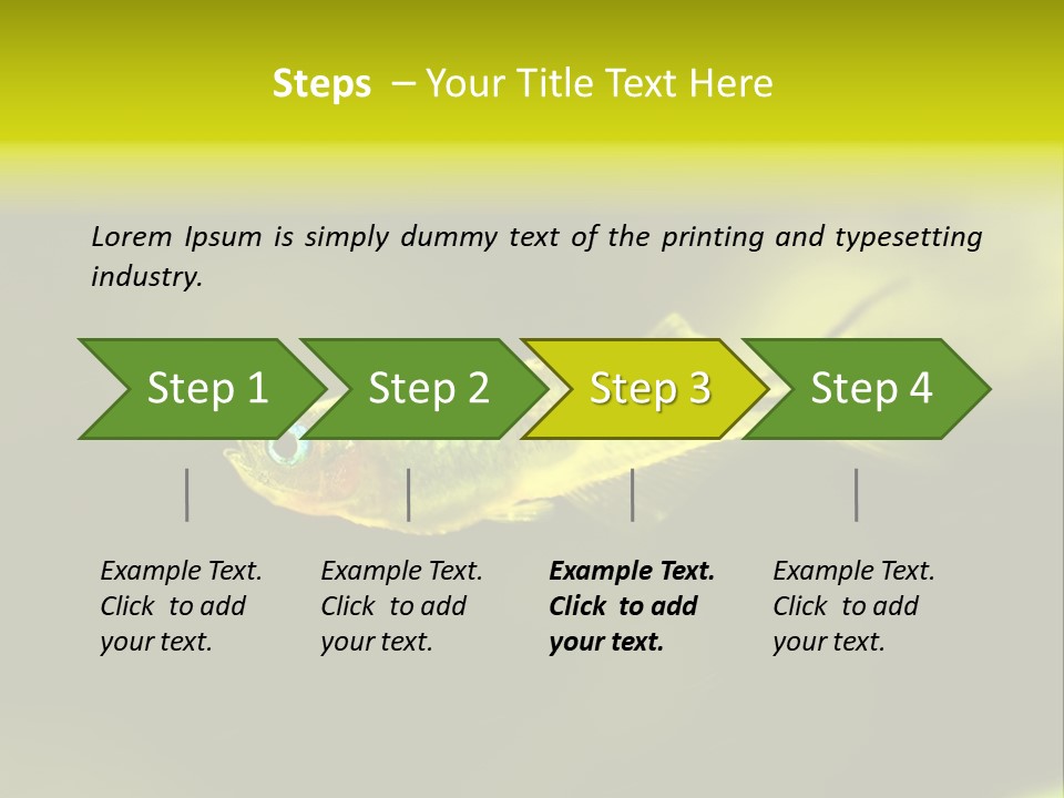 Amazon Fish Tank PowerPoint Template