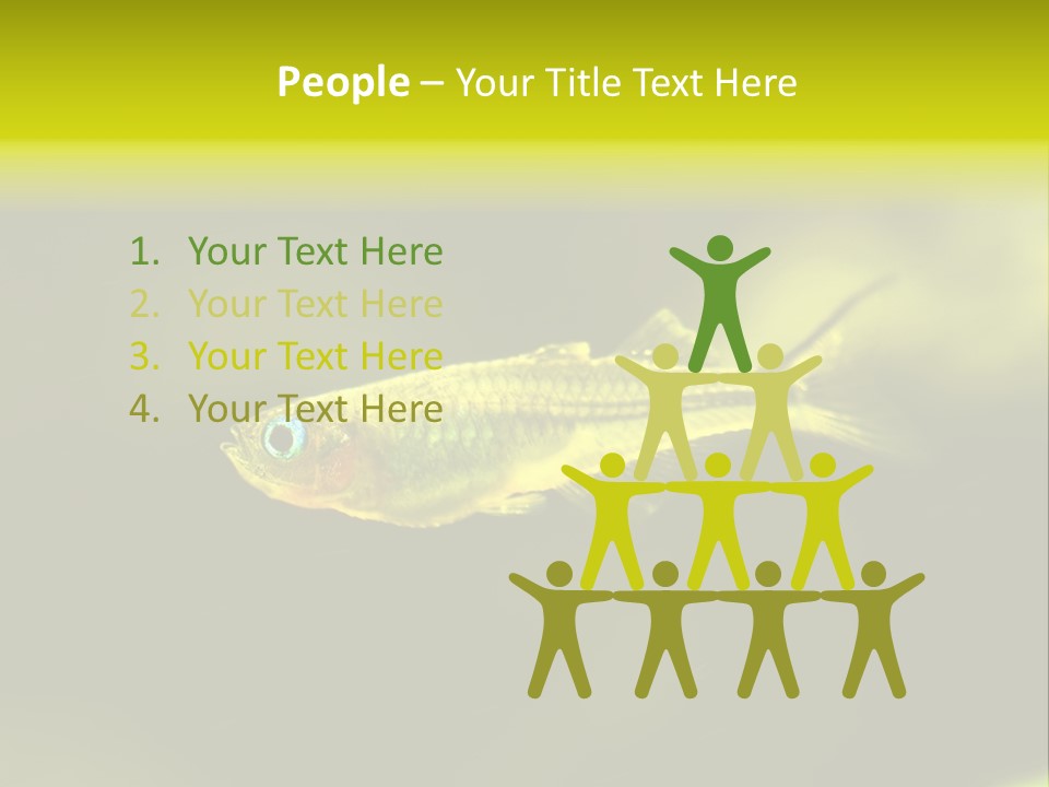 Amazon Fish Tank PowerPoint Template