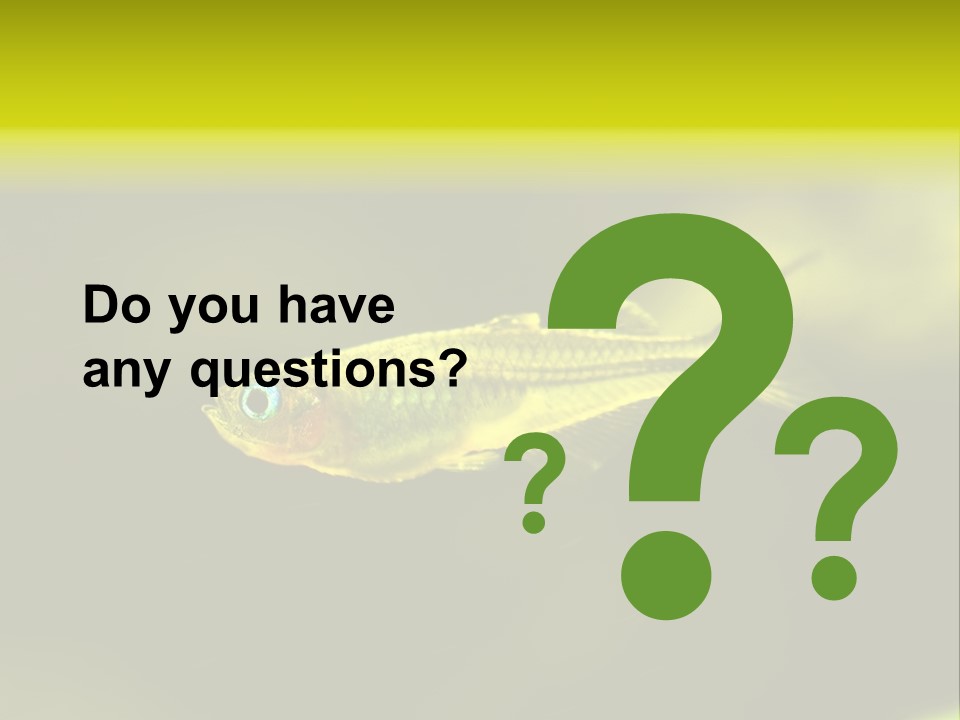 Amazon Fish Tank PowerPoint Template