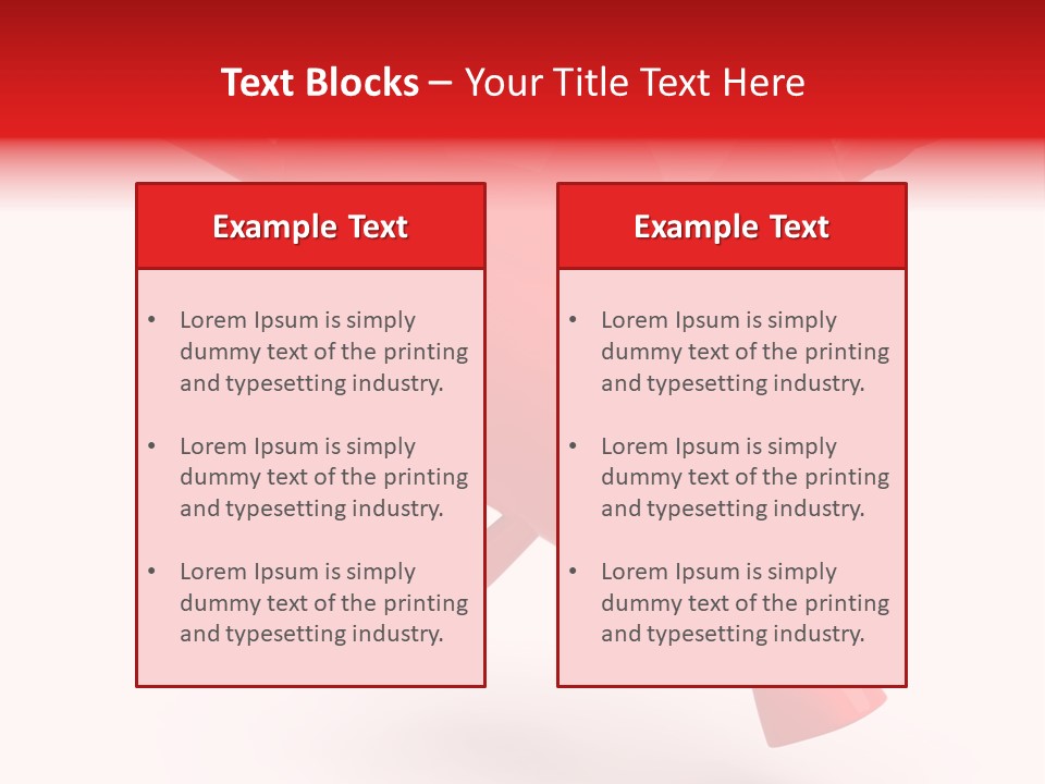 White Joy Heart PowerPoint Template