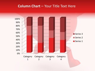 White Joy Heart PowerPoint Template