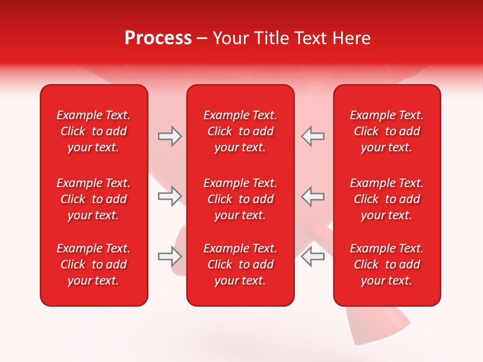 White Joy Heart PowerPoint Template