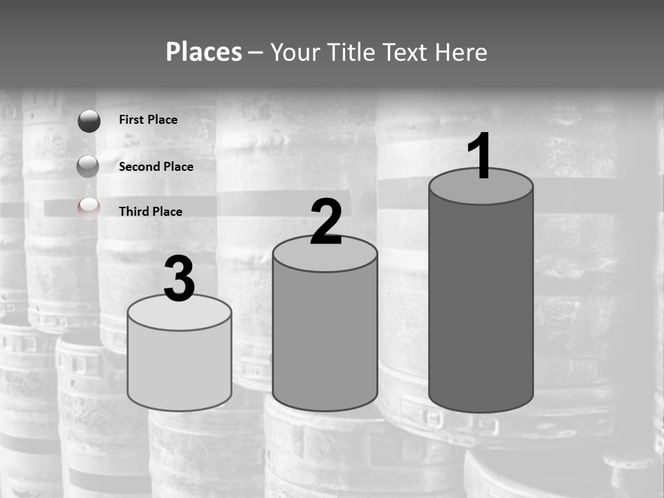 Microbrew Distribution Canister PowerPoint Template
