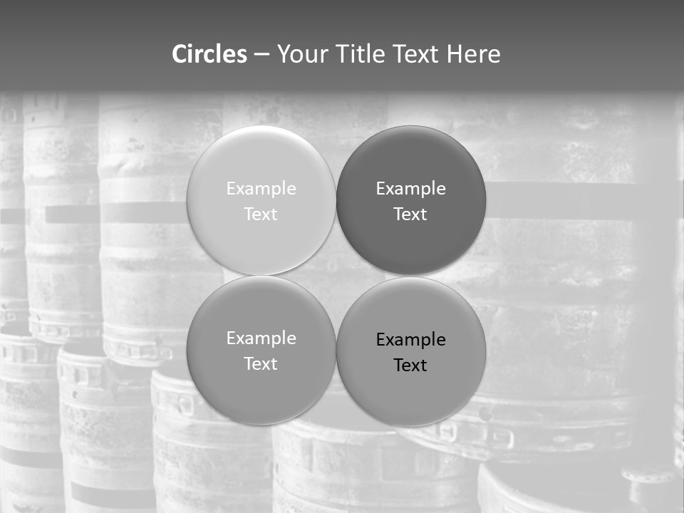 Microbrew Distribution Canister PowerPoint Template