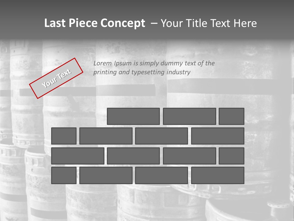 Microbrew Distribution Canister PowerPoint Template