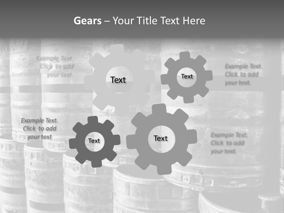 Microbrew Distribution Canister PowerPoint Template