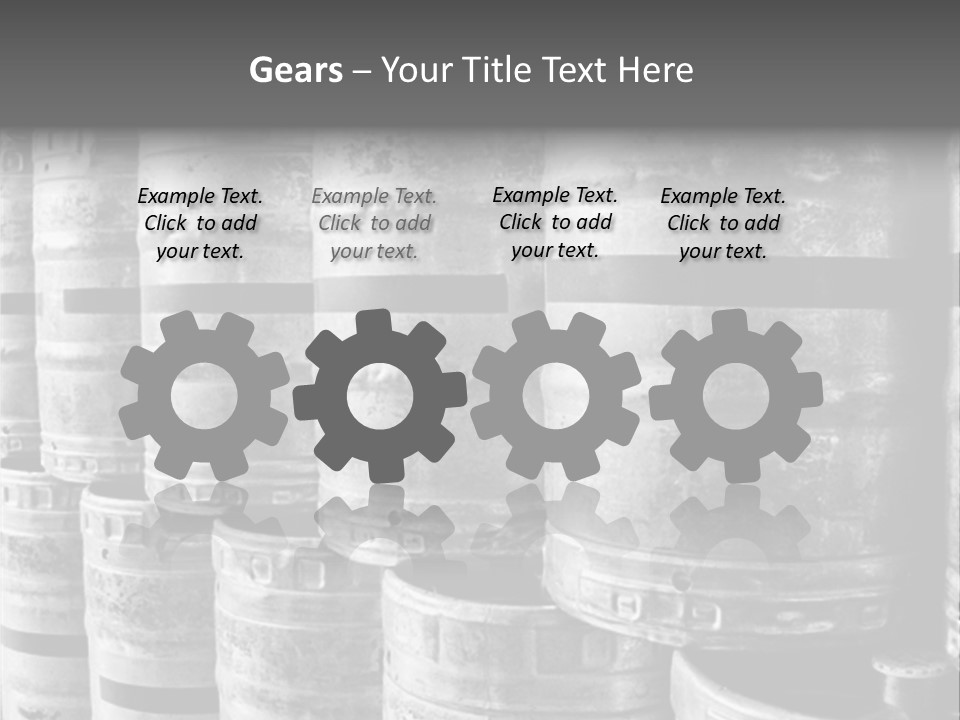 Microbrew Distribution Canister PowerPoint Template