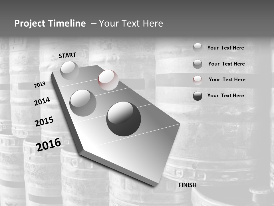 Microbrew Distribution Canister PowerPoint Template