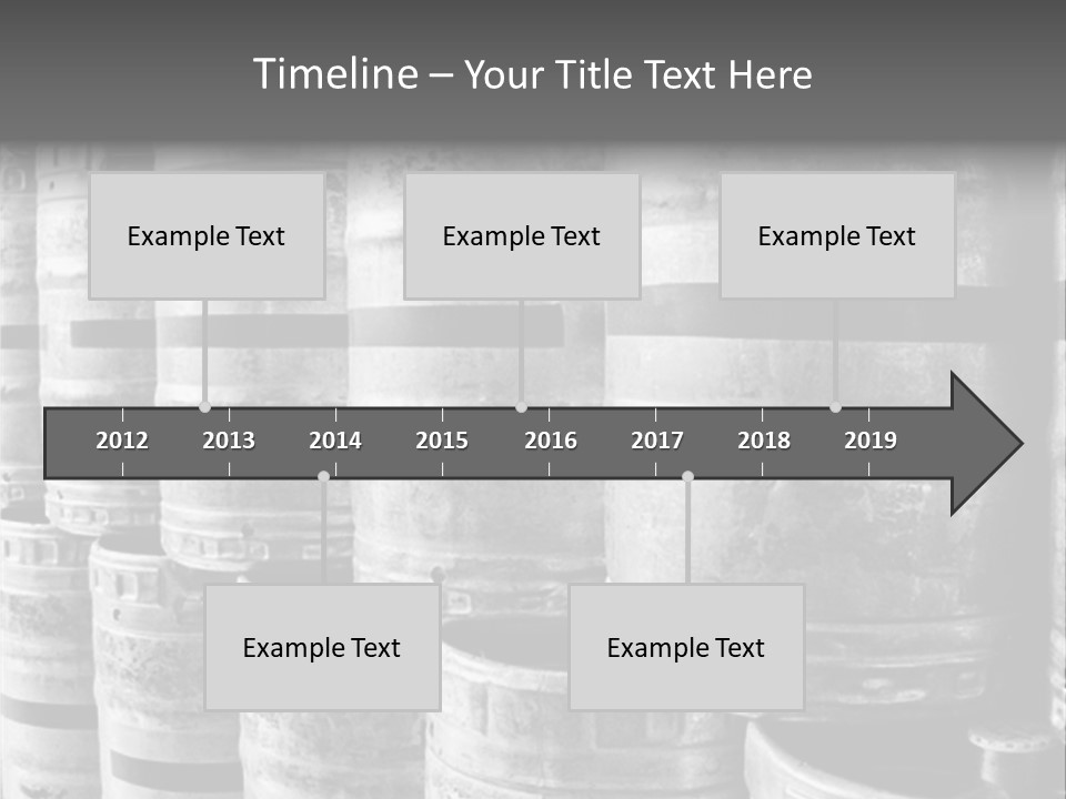 Microbrew Distribution Canister PowerPoint Template