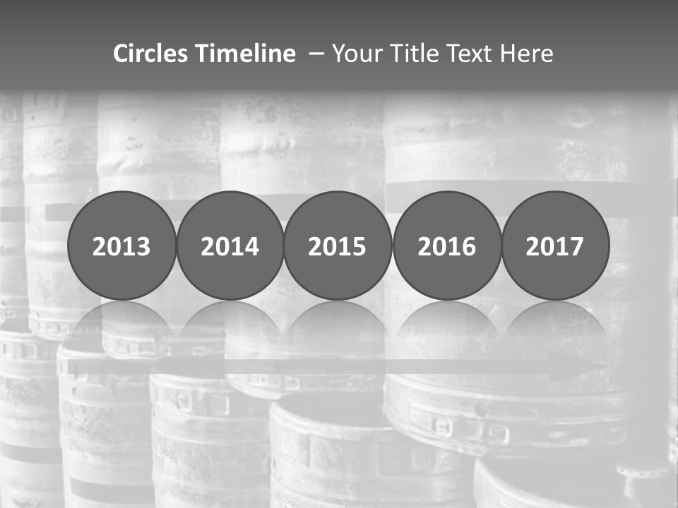 Microbrew Distribution Canister PowerPoint Template