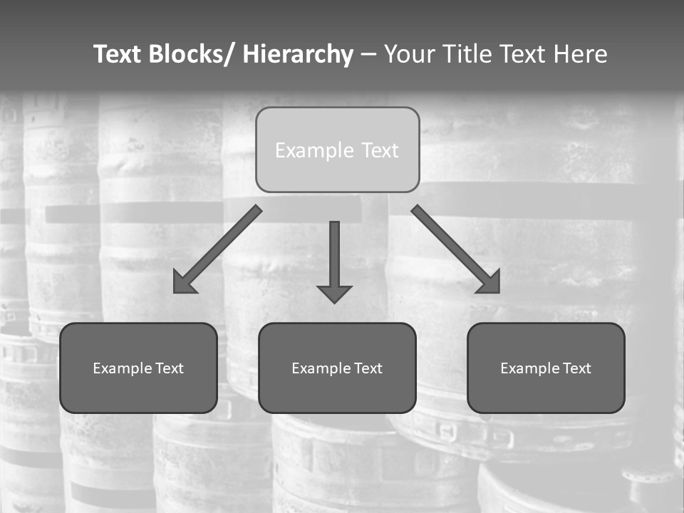 Microbrew Distribution Canister PowerPoint Template