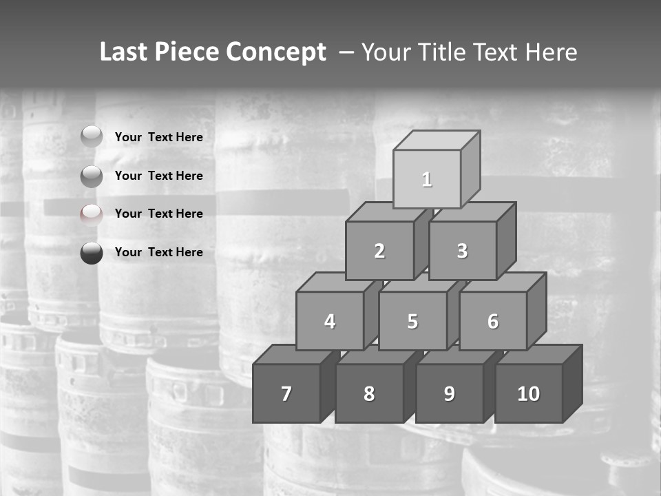 Microbrew Distribution Canister PowerPoint Template