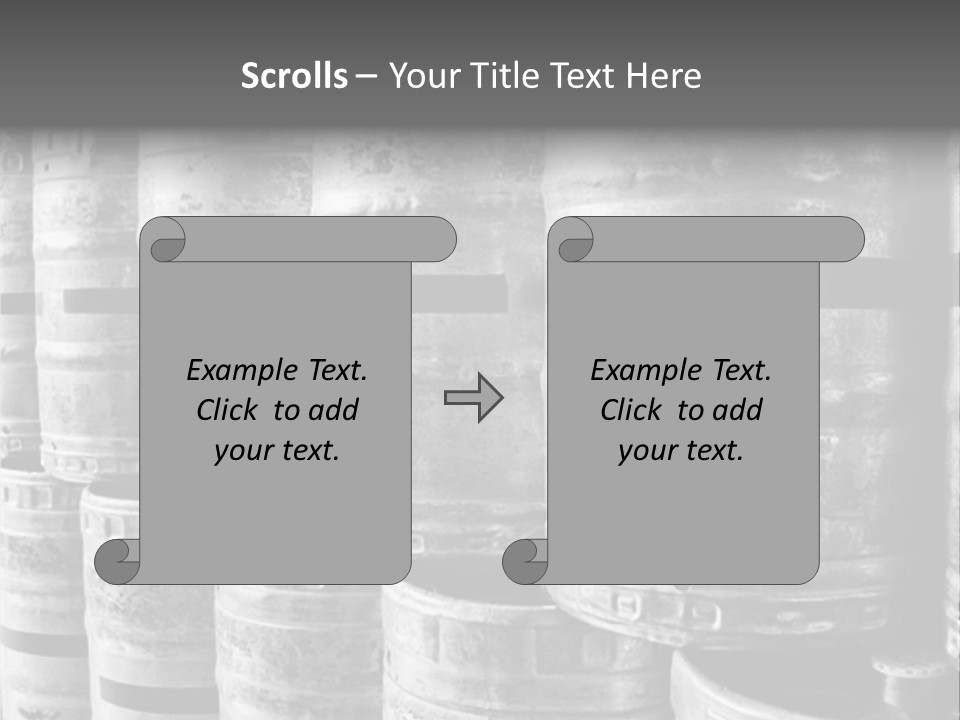 Microbrew Distribution Canister PowerPoint Template