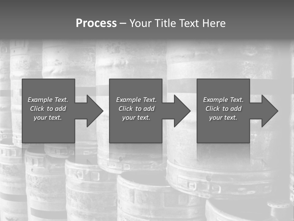 Microbrew Distribution Canister PowerPoint Template