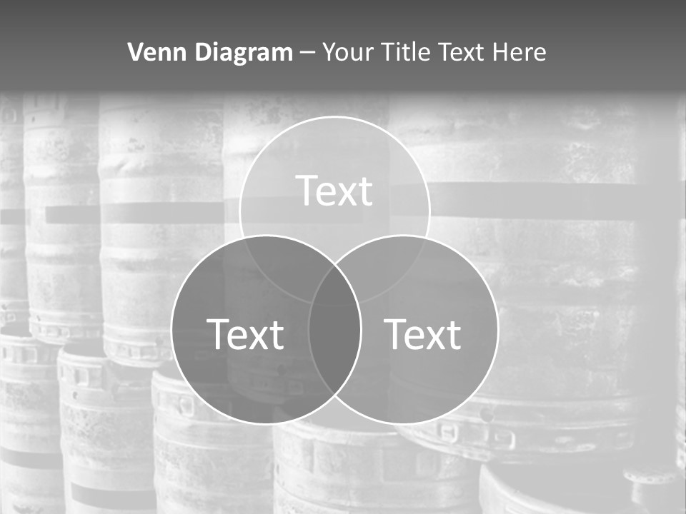 Microbrew Distribution Canister PowerPoint Template