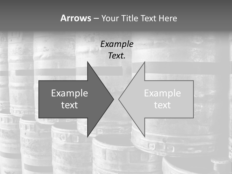 Microbrew Distribution Canister PowerPoint Template