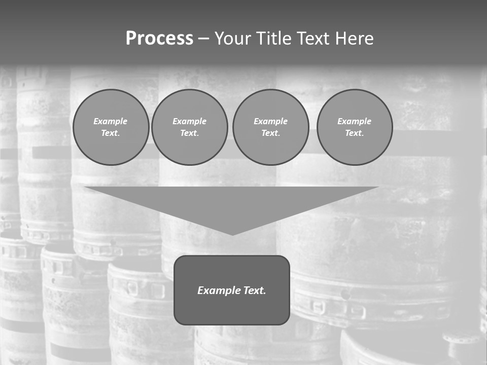 Microbrew Distribution Canister PowerPoint Template