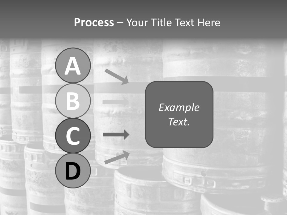 Microbrew Distribution Canister PowerPoint Template