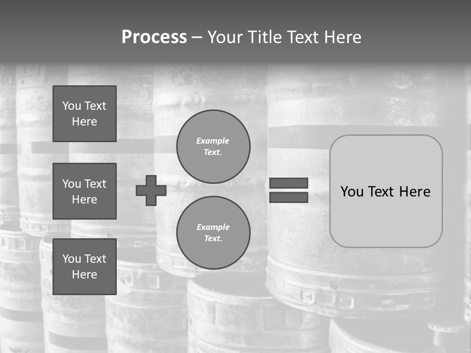 Microbrew Distribution Canister PowerPoint Template