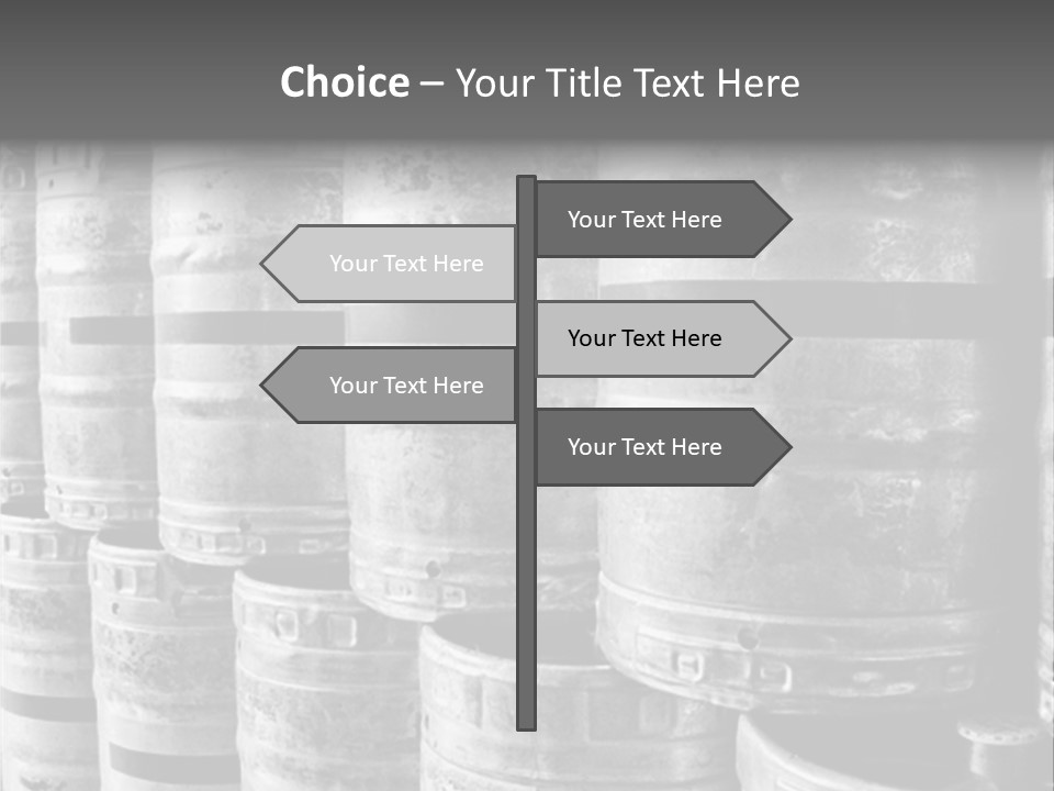 Microbrew Distribution Canister PowerPoint Template
