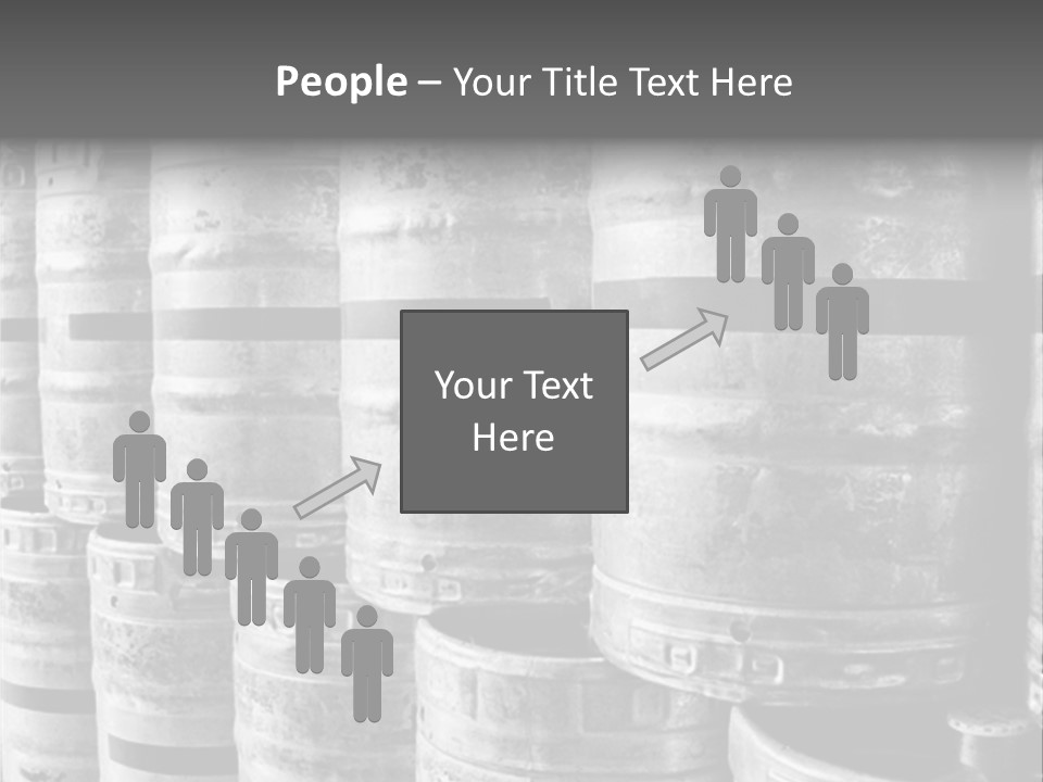 Microbrew Distribution Canister PowerPoint Template