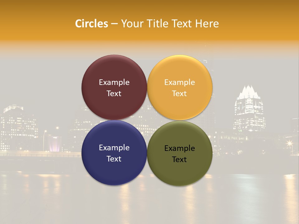 Texas Building Urban PowerPoint Template