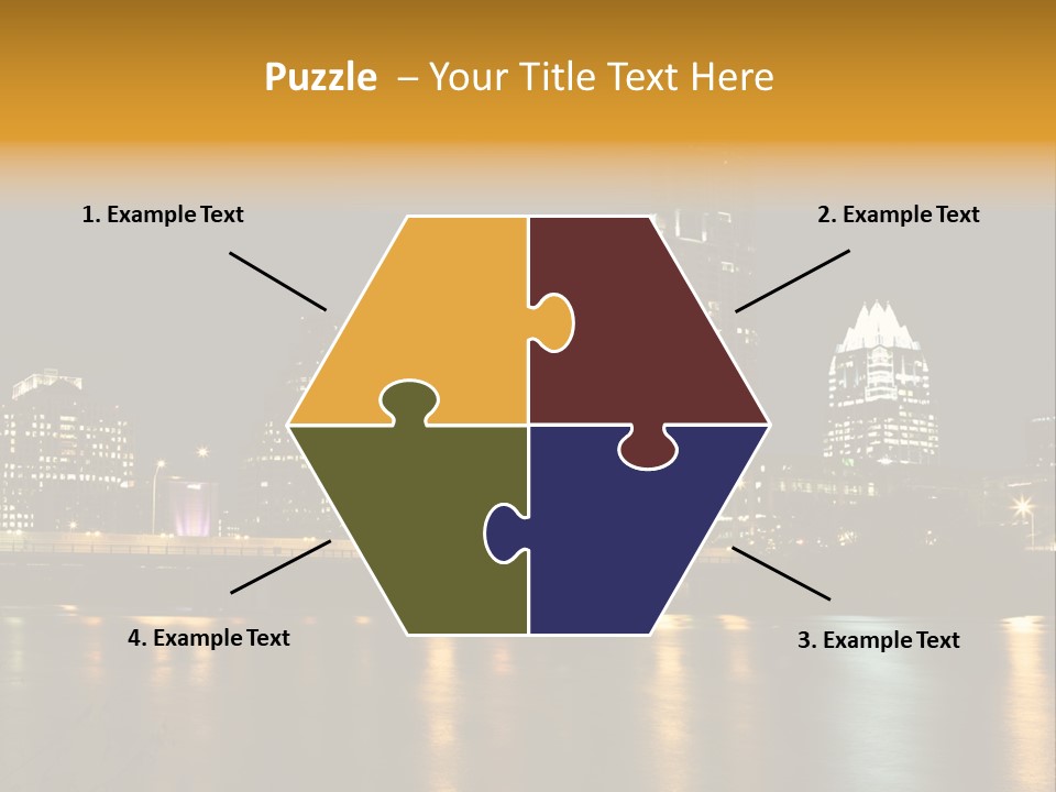 Texas Building Urban PowerPoint Template