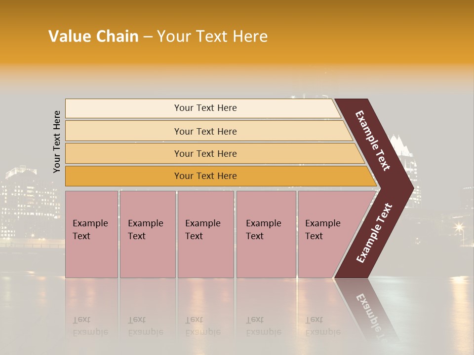 Texas Building Urban PowerPoint Template