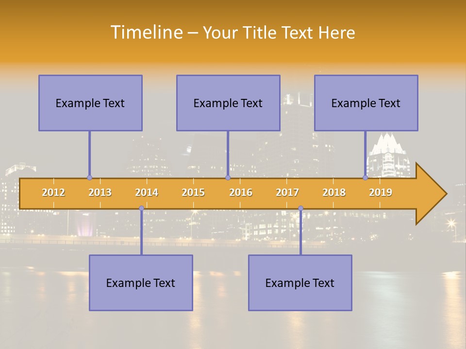 Texas Building Urban PowerPoint Template
