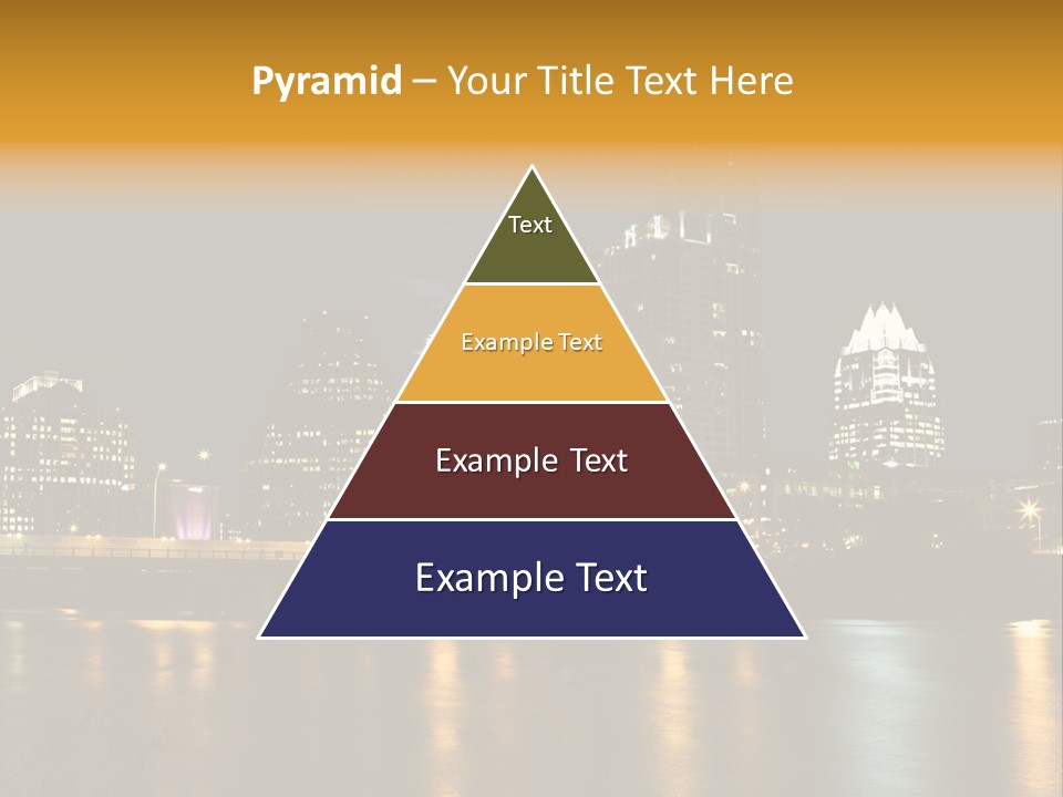 Texas Building Urban PowerPoint Template