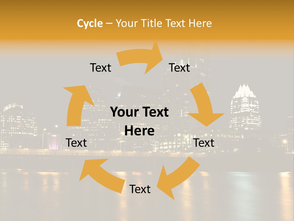 Texas Building Urban PowerPoint Template