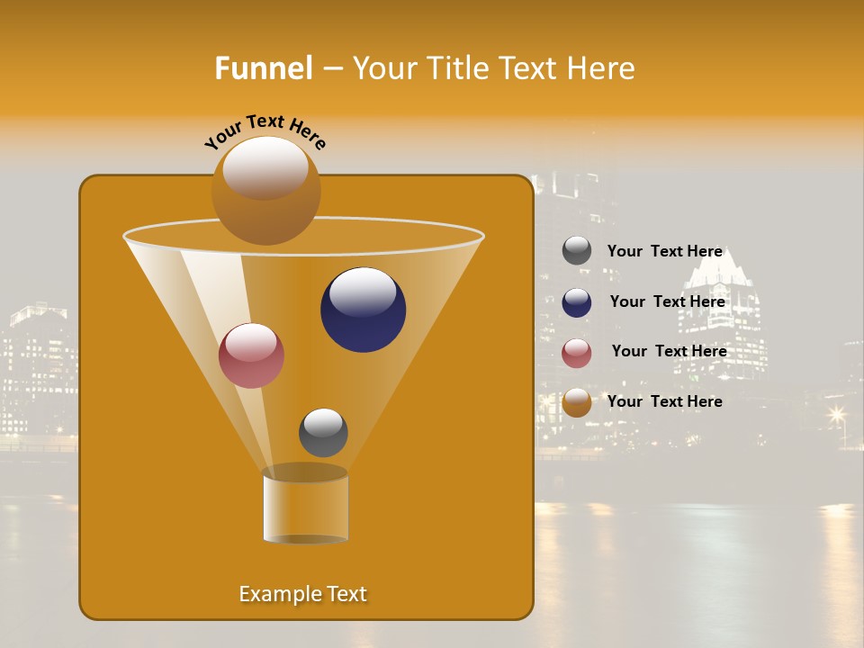 Texas Building Urban PowerPoint Template