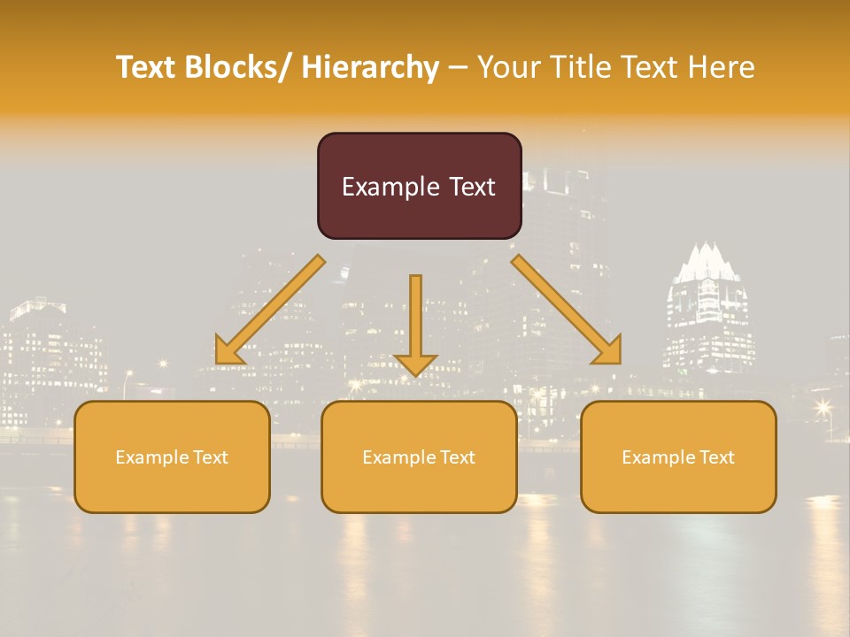 Texas Building Urban PowerPoint Template