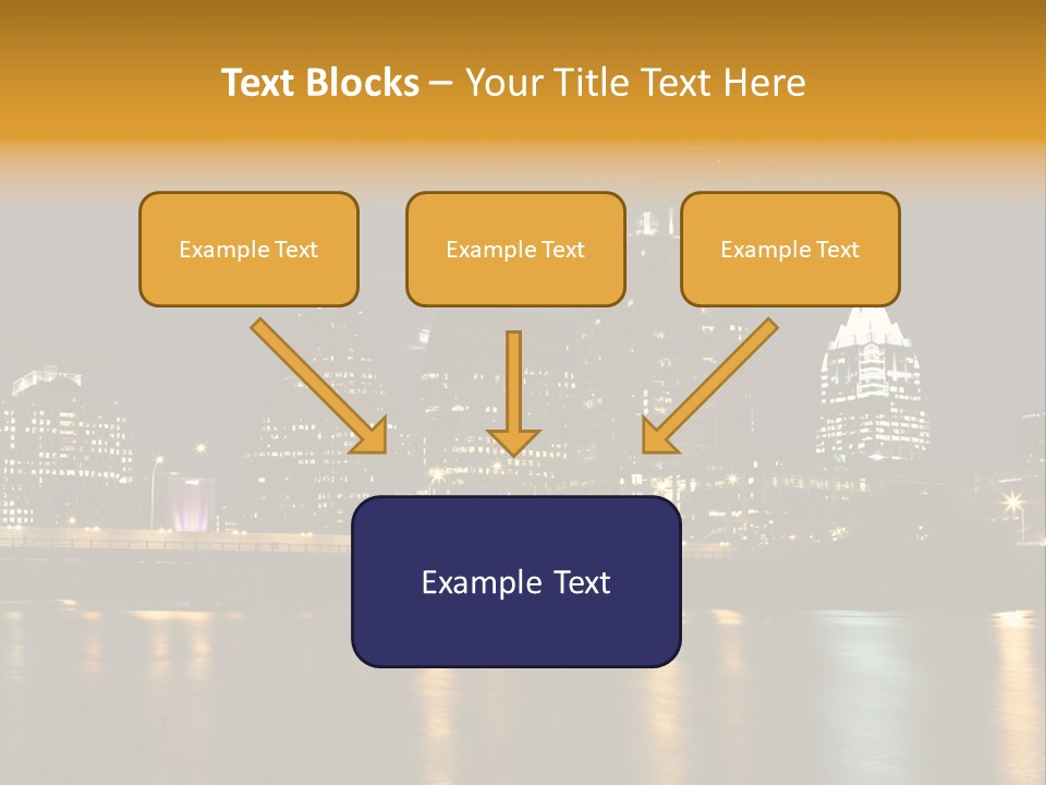 Texas Building Urban PowerPoint Template